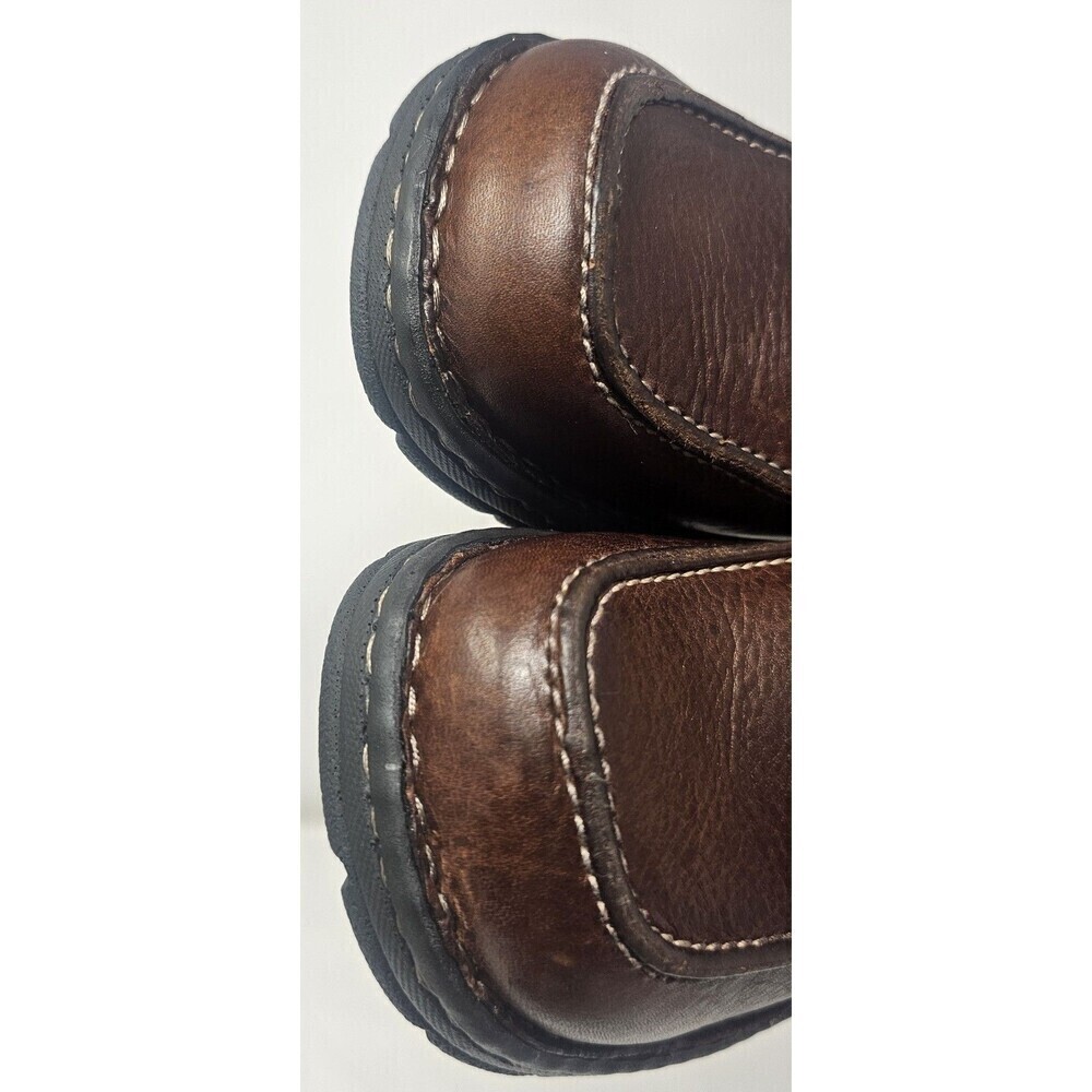 Wolverine Women's Brown Dana Mock Toe Slip-On Briar Shoes 6242 Leather Size 6.5M - Picture 2 of 13